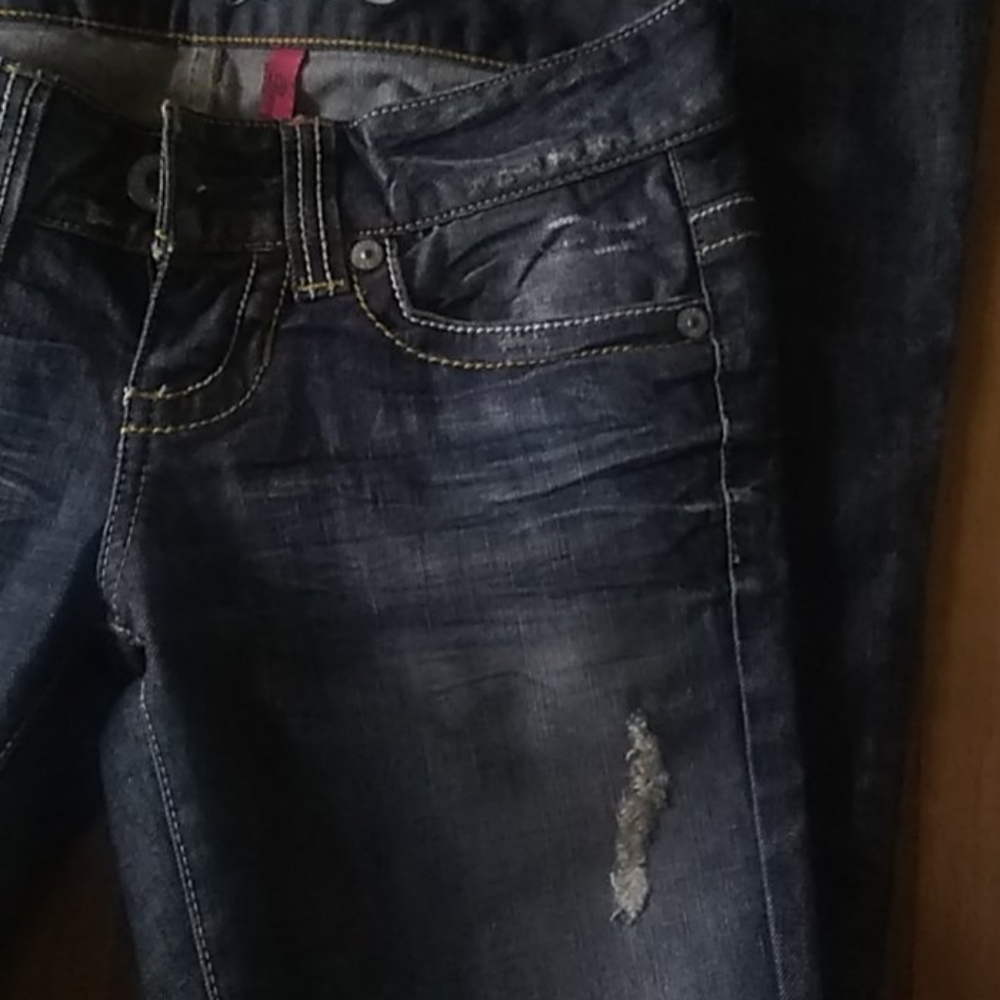 GUESS RIPPED JEANS - Picture 2 of 12